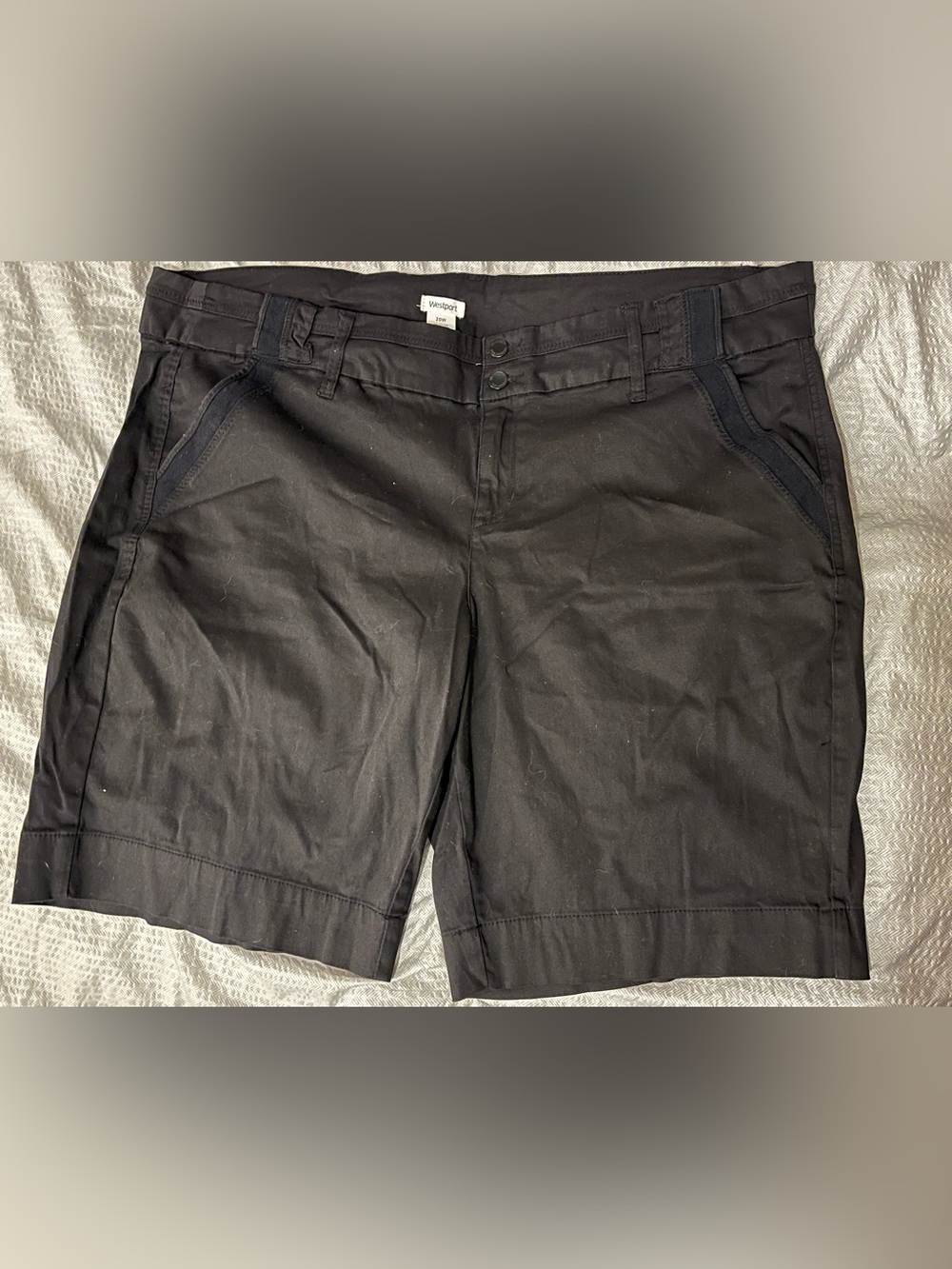 Westport Black Women's Bermuda Shorts
